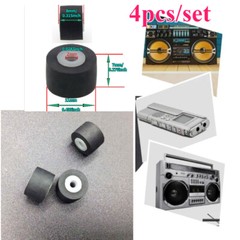 4PCS Vintage Pinch Roller for SONY Technics TCM-170、TCM-180. TCM-190 ✅