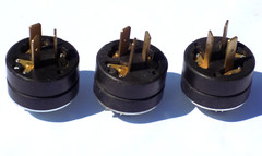 Hubbell Plug 50A. 125/250V. Male 3-Pole (Lot of 3pcs)