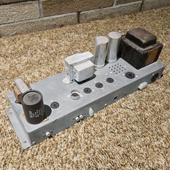 1970 Hammond AO-43 Tube Amp Chassis EL84 Marshall Mods