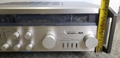 Vintage TESTED- MITSUBISHI DA-R10 STEREO RECEIVER-JAPAN -CLEANED | WORKS