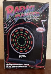 Vintage Radio Dancer Light Organ Sound Reactive Model RD-100 w Box
