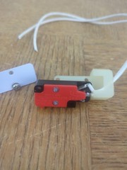 Pioneer PL-115D Turntable Parts – Matsushita Switch w/ Holder & Screws