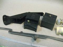 Vtg Dual 1249 Turntable Original Big Internal Parts Lot