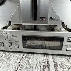 Akai GX-77 Reel to Reel Auto Reverse Tape Deck Tested Working Main Unit Only