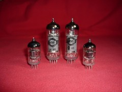 6P1P + 6J1P NEW Matched & Balanced Tubes set for upgrade China 6P1 + 6J1 Amps