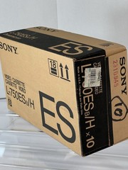 Sony ES L-750 Dynamicron High Grade Beta Tapes (Case of 10) NEW Sealed Lot