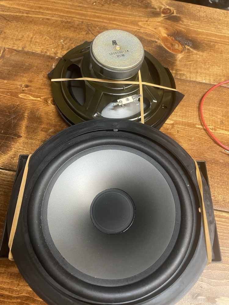 B2 Nice Pair NOS Acoustic Research Replacement Vintage Audio speakers 321TNB