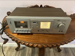 Vintage Akai CS-M01A Cassette Deck Belt Driven Dolby (Tape Counter 👍) TESTED