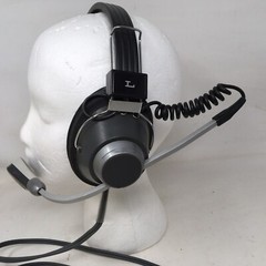 HTF Rare Vintage Audiotronics HSM-6 Headphone Microphone Set Made In Japan