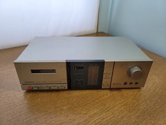Vintage Pioneer CT-3 Stereo Cassette Tape Deck Powers On Needs Belts AS-IS