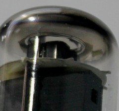 NOS NIB 7591A SYLVANIA Grey Plate « O » Getter Made in USA Amplitrex Tested