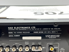 Vintage NAD Electronics 705 Stereo AM/FM Receiver