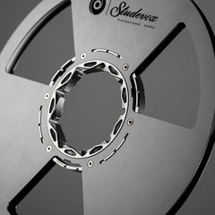 Studevox 10.5&Prime; Polished Silver Aluminium Empty Tape Reel For Reel Tape Recorders