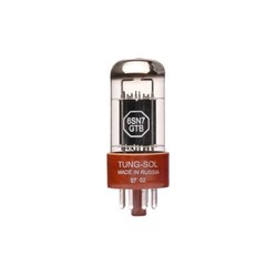 1PC NEW Audio Valve Vacuum Gold plated Russia TUNG-SOL 6SN7 6SN7GTB Replace 6N8P
