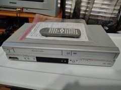 Presidian PDC-3286 VHS VCR DVD Hi-Fi 4head Tested WORKING W/ REMOTE!! +extras