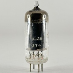 (1) Tested Capehart JRC 6AK6 Tube Date Code 3-35 Power Amplifier Pentode Tube