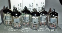 6 Pieces 6J1P 6Ж1Π (6AK5 EF95 5654) NOS Russia Tubes