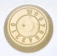 Emud Rekord Senior Vintage Tube Radio Part Volume Controls Germany