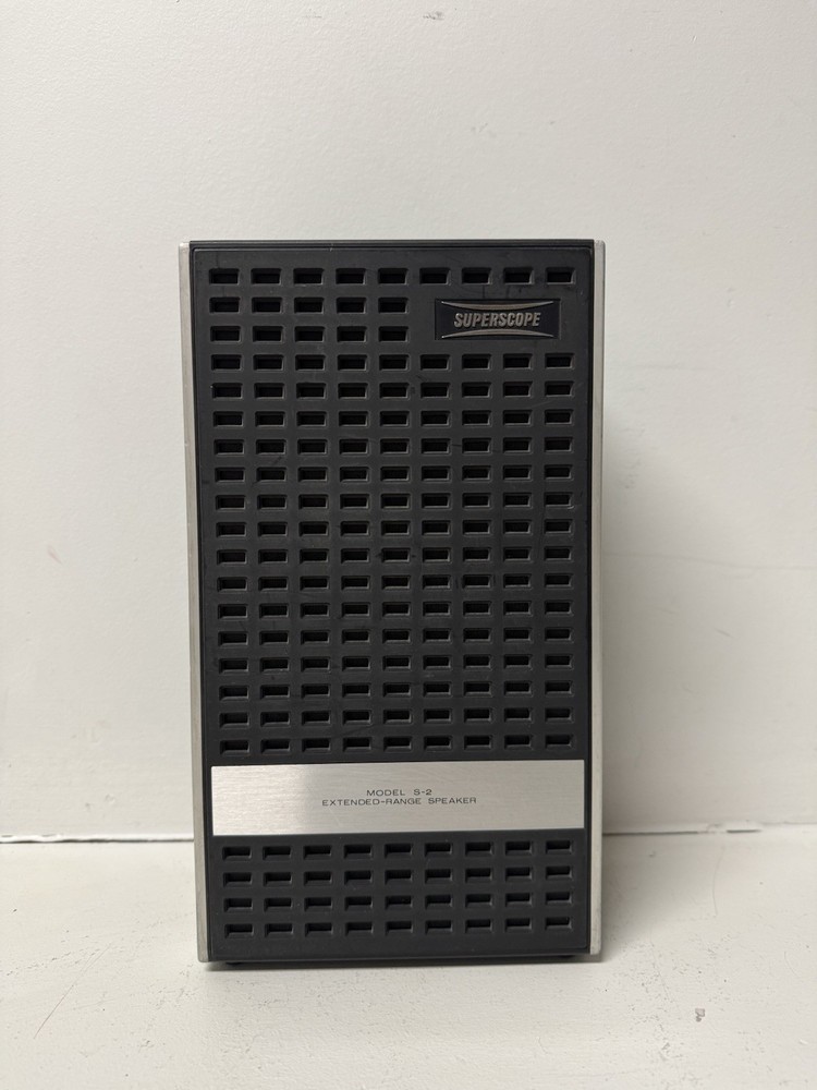 Superscope Model S-2 Extended-Range Speaker Vintage Marantz 8ohm Single Speaker