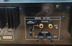 SSony DTC-500ES DAT Recorder Deck w/ Remote Powers On Tray Opens Untested