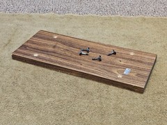 Akai GX-625 GX625 Reel To Reel Recorder Player Parts Side Cover Wood Panel