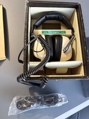 Working Vintage Sansui Stereo Headphones SS-20 2 Way w/Box Made In Japan
