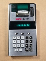 BOOTS PD-525 Vintage Printing Calculator – Calculator works, printer does not