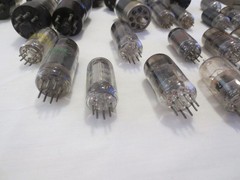 Lot Of 28 Mixed Vacuum Tubes GE, RCA, GM, Zenitn, & more