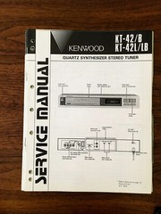 Kenwood KT-42 KT-42B TUNER Service Manual *Original*