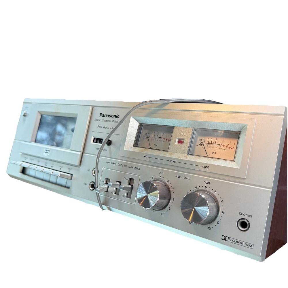 Vintage Panasonic RS-608 Stereo Cassette Tape Deck Player PARTS ONLY