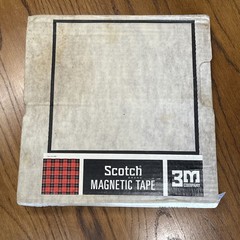 SCOTCH 3M 10.5&Prime; x 1/2&Prime; Metal Reel to Reel 3 Window Silver 6 Screw NOS Magnetic