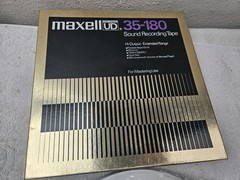 MAXWELL UD 35-180 SOUND RECORDING TAPE METAL REEL NEW IN BOX