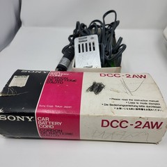 Vintage SONY TV-700 Transistor Portable 7” Television Tested And w/Car Power Adp