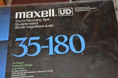 Brand New MAXELL UD 35-180 Pro Grade Reel To Reel Recording Tape FACTORY SEALED