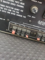 Vintage Sherwood S-7250 CP Stereo Receiver – Works -BUT NOT TUNER–Please Read: