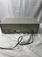 Vintage Sony Cassette Deck Player Recorder Tapecorder TC-K61 Silver Works Great