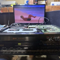 Vintage Toshiba Video Cassette Recorder SV-970 Extremely Rare Fresh Service 🔥