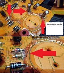 Power Amplifier SAE A502 Repair KIT – all capacitors