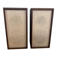 Vintage Pair Of KLH Model Twenty 20 Loudspeaker System Speakers Tested & Works