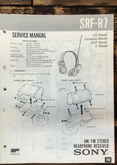 Sony SS-CN190 SS-CR190 SS-SR190 Service Manual *Original*
