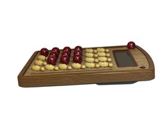 Vintage BOWLING Novelty TAIWAN Battery Operated LCD Calculator UNTESTED Read