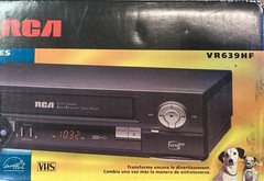 New In Box (NIB) RCA VR639HF VCR VHS Player SEALED (1)