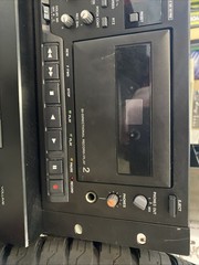 TASCAM 302 Dual Cassette Tape Player Recorder Auto Reverse PB/REC 120V Working