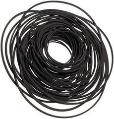 50 pack 40mm to 190mm Recorder Rubber Belts, Cassette Recorder Repair Mainten…