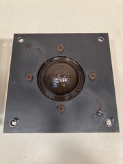 (2) Vintage Braun-a/d/s 2415901 LC5 2&Prime; dome midrange drivers (8ohm)