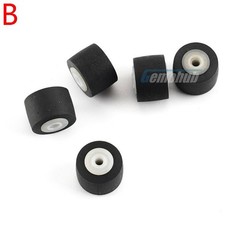 NEW 8.7*6.9*1.4mm Tape Recorder Pinch Roller Wheel Rubber Pressure Belt Pulleys