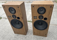 Vintage Pioneer 150W 3-Way Speaker system CS-K535 150W Japan & USA 36&Prime; WORKING!