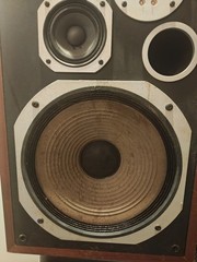 Pioneer HPM-100 Speakers 200 Watt Version Vintage Pair Tested Working Great