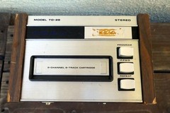 Superscope Marantz TD-28 8-Track Tape Player, Damaged, AS IS for parts repair