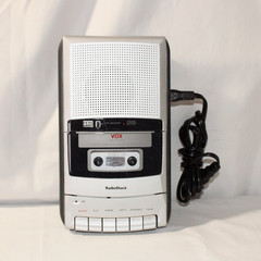 RadioShack CTR-121 Cassette Recorder Tape Player VOX Voice Activation WORKING